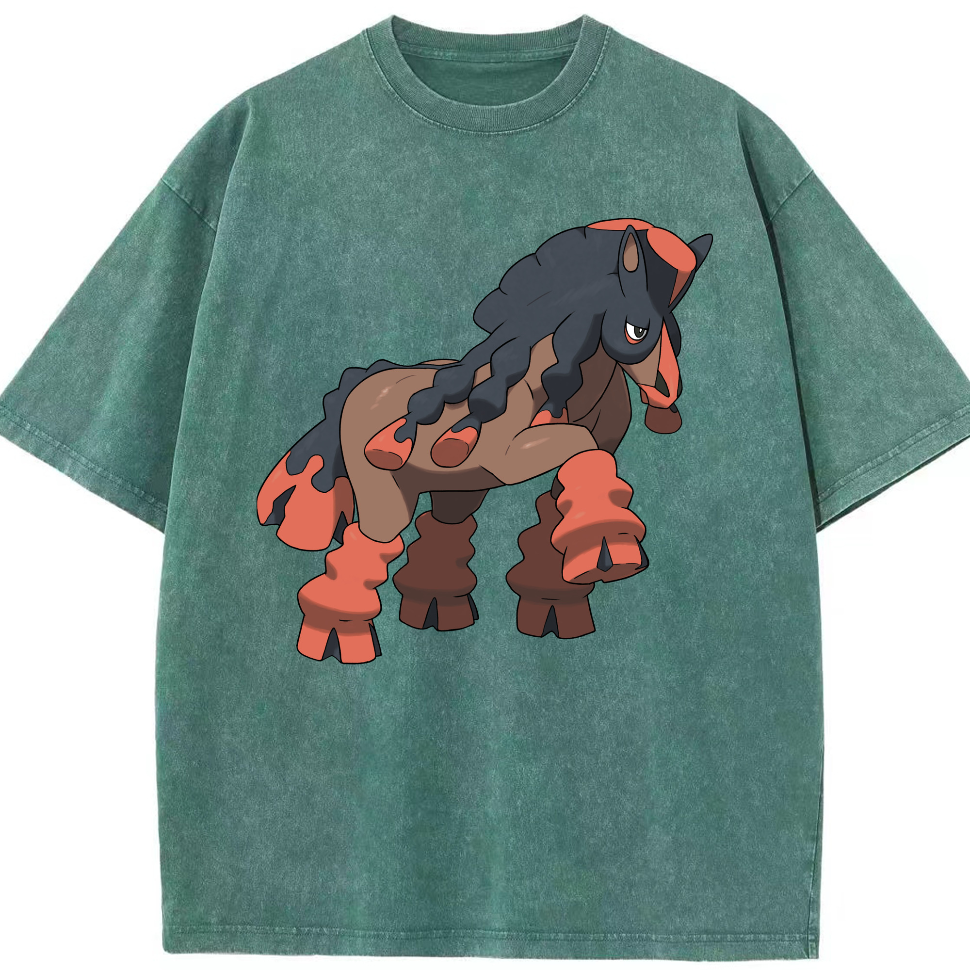 （画像用） ポケットモンスター Pokémon 綿100% ヴィンテージ風 半袖Tシャツ（フロントプリント）